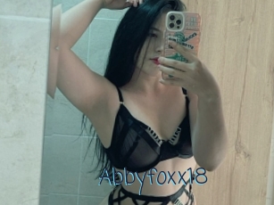 abbyfoxx18 My camgirls xxx