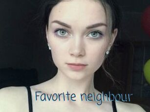 Favorite_neighbour