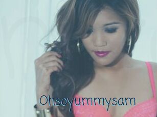 ohsoyummysam My camgirls xxx